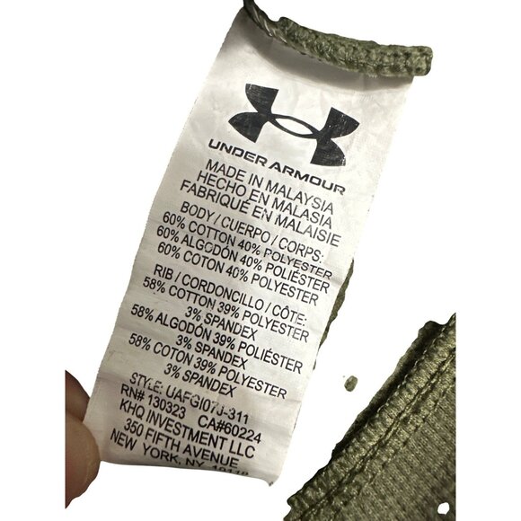 Under Armour Toddler Boys 2T Olive Green Camo Logo Hoodie - Picture 3 of 7